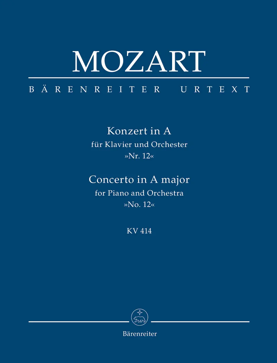 Cover: 9790006202126 | Concert 12 A KV414 | Wolfgang Amadeus Mozart | Buch