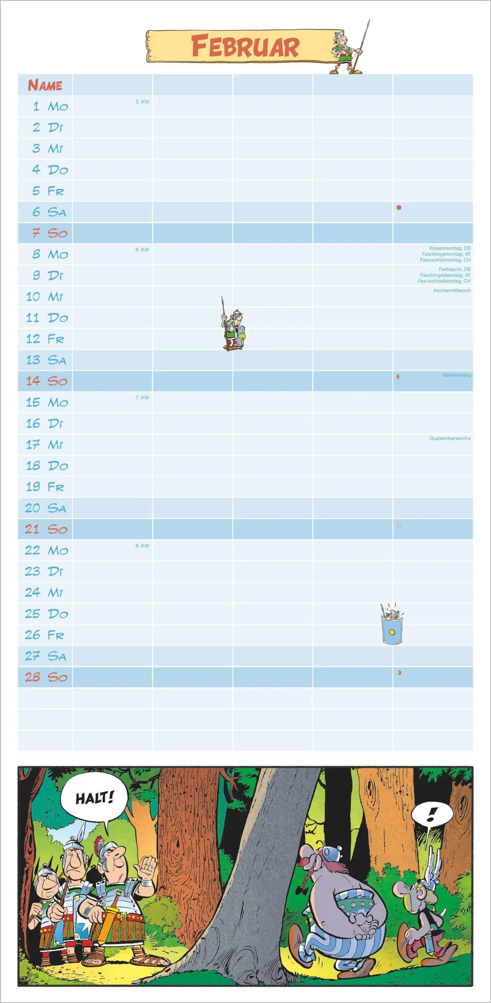 Bild: 4069095012226 | Asterix &amp; Obelix 2027 | Neumann Verlage GmbH &amp; Co KG | Kalender | 2027