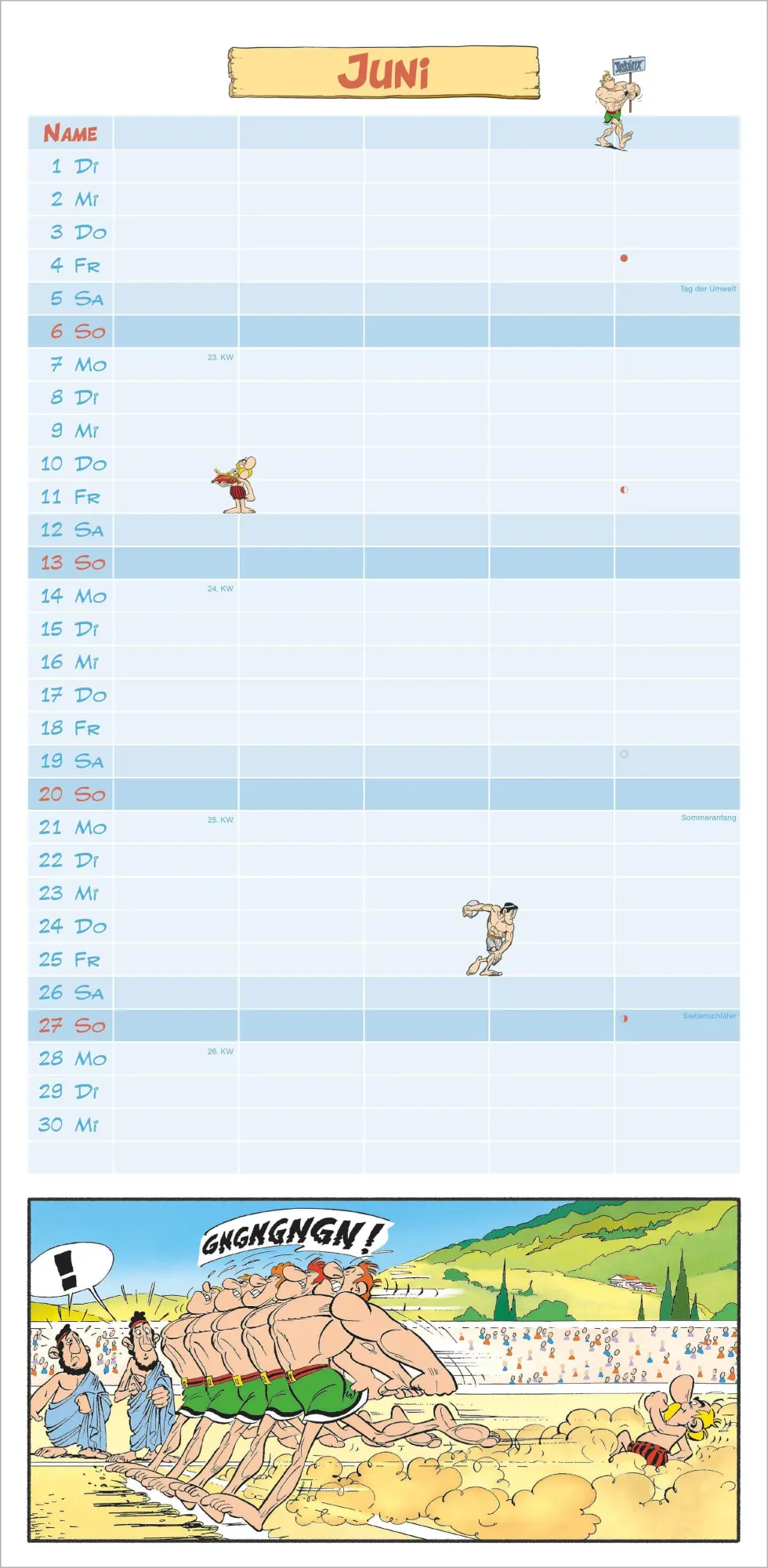 Bild: 4069095012226 | Asterix &amp; Obelix 2027 | Neumann Verlage GmbH &amp; Co KG | Kalender | 2027