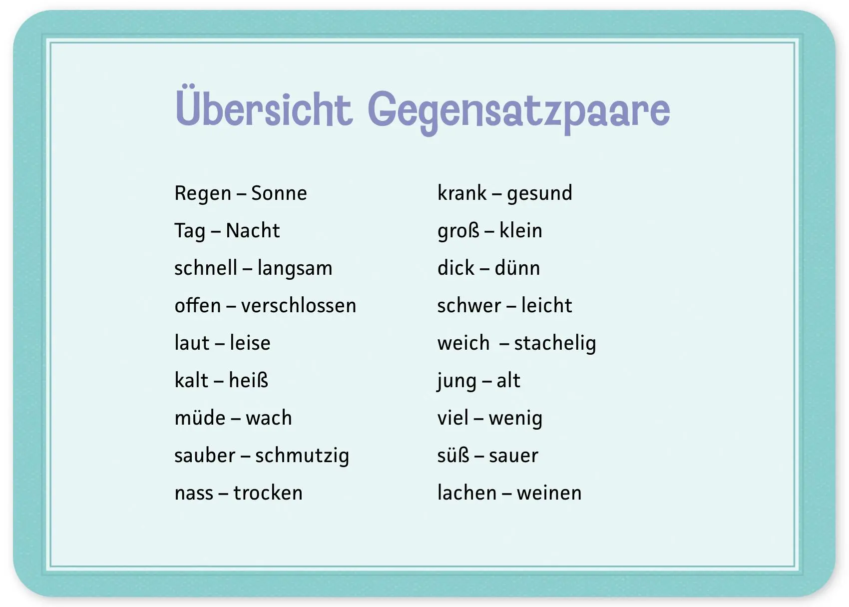 Bild: 4280000572226 | Das kann ich schon - Gegensätze erkennen | 40 Bildkarten für die Kita