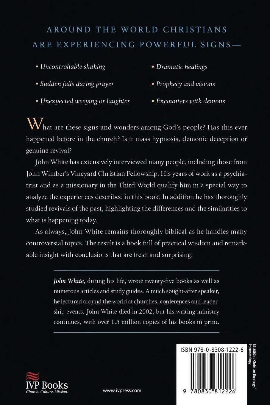 Rückseite: 9780830812226 | When the Spirit Comes with Power | John White | Taschenbuch | Englisch