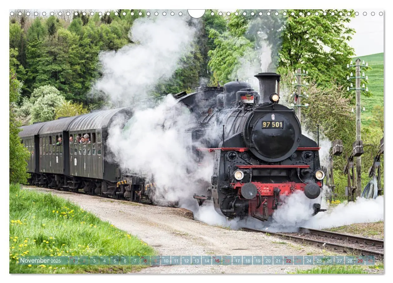 Bild: 9783435362226 | Dampfloks im südbadischen Raum (Wandkalender 2025 DIN A3 quer),...