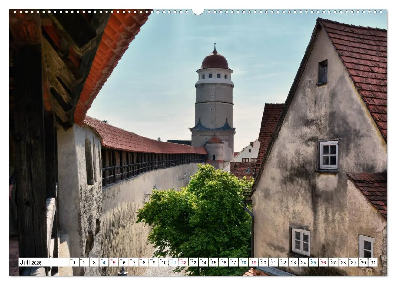 Bild: 9783457762226 | Nördlingen - Eine runde Sache (hochwertiger Premium Wandkalender...