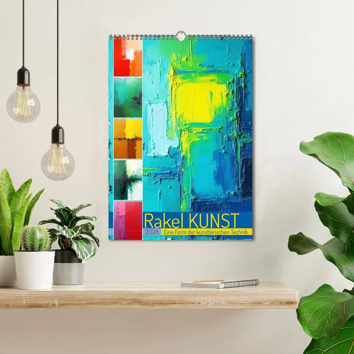 Bild: 9783457832226 | Rakel Kunst - Eine Form der künstlerischen Technik (Wandkalender...