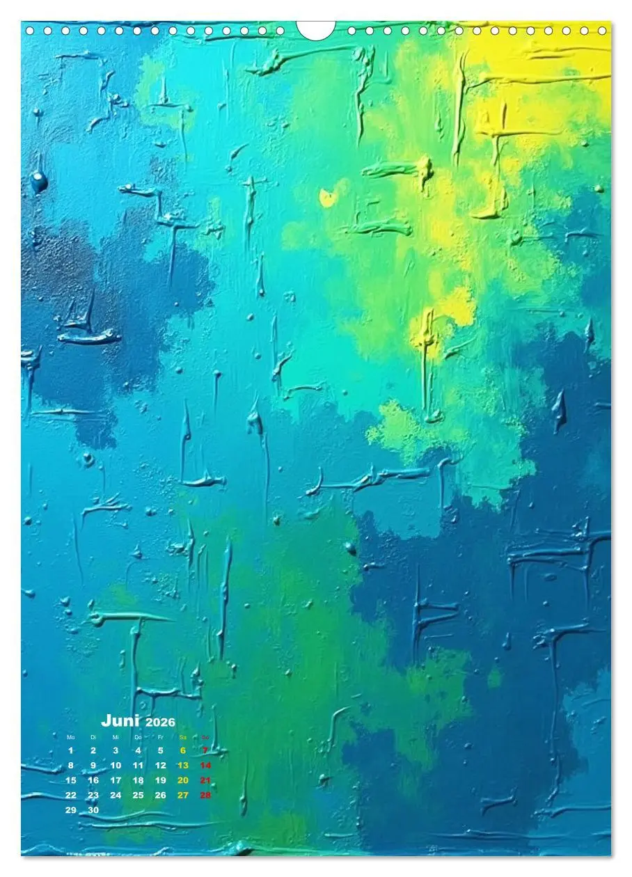 Bild: 9783457832226 | Rakel Kunst - Eine Form der künstlerischen Technik (Wandkalender...