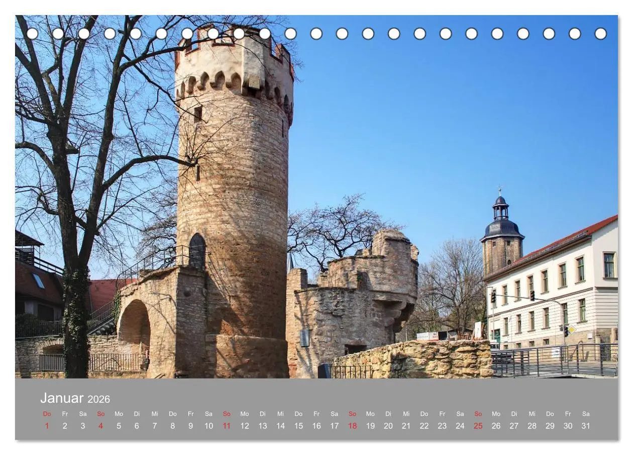 Bild: 9783516092226 | Jena in Thüringen (Tischkalender 2026 DIN A5 quer), CALVENDO...
