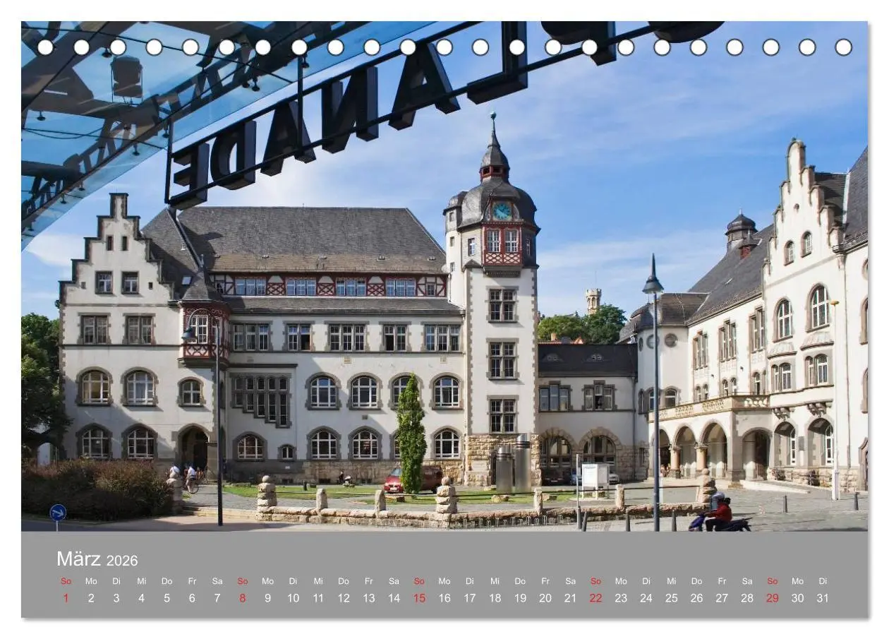 Bild: 9783516092226 | Jena in Thüringen (Tischkalender 2026 DIN A5 quer), CALVENDO...