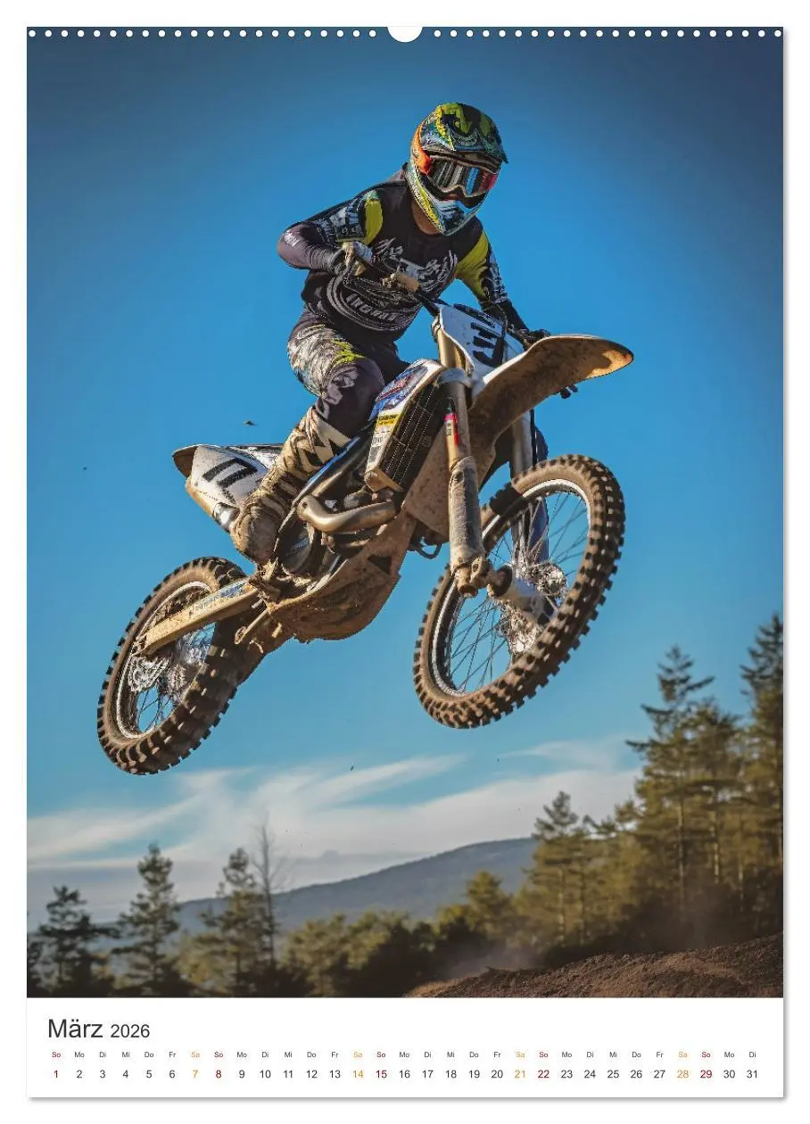 Bild: 9783516302226 | Motocross - Mit Leib und Seele dabei (Wandkalender 2026 DIN A2...
