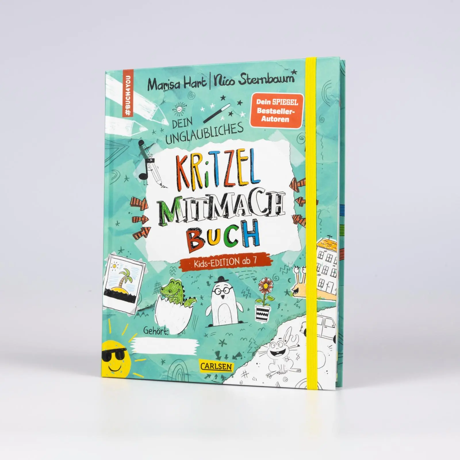 Bild: 9783551192226 | #buch4you: Dein unglaubliches Kritzel-Mitmach-Buch | Hart (u. a.)