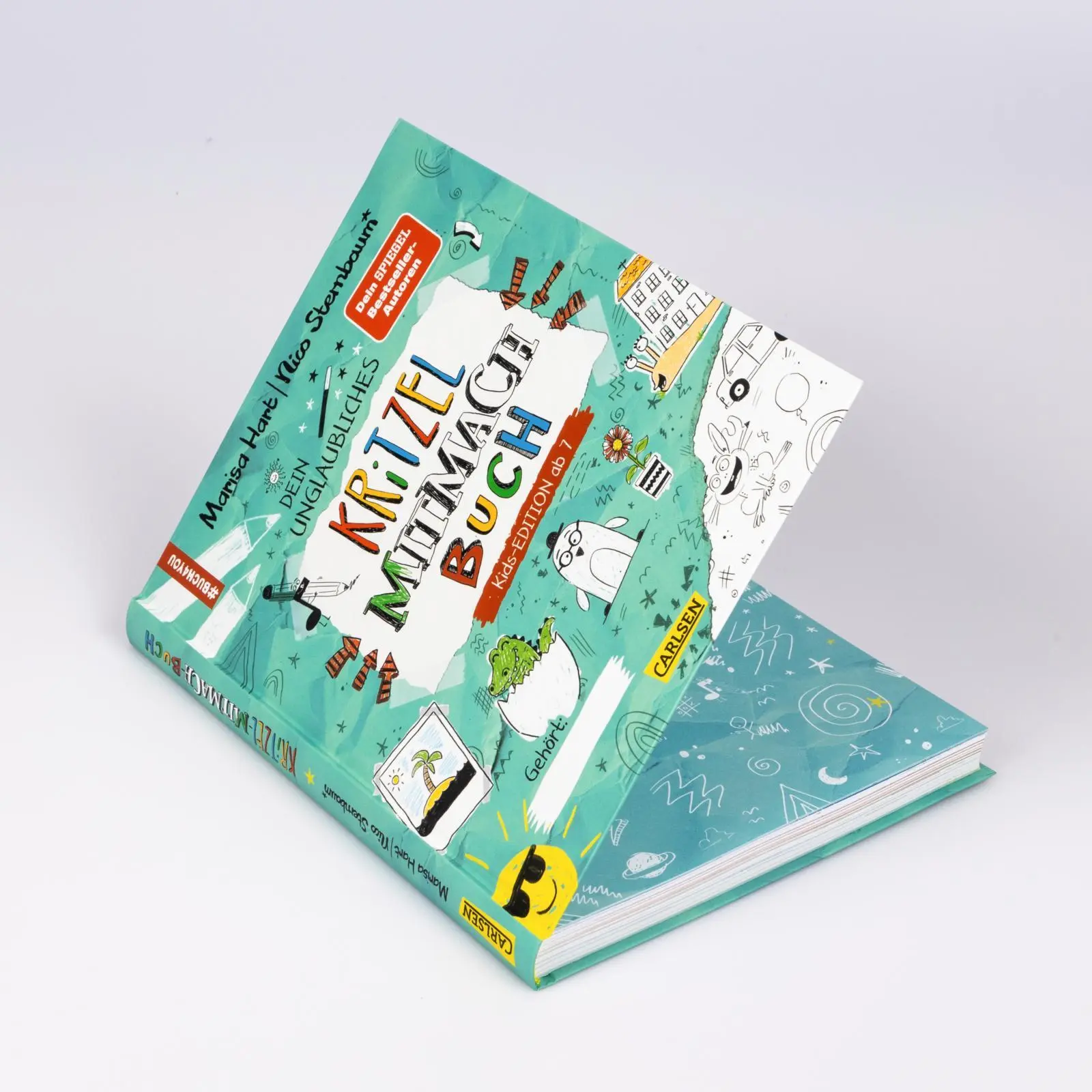 Bild: 9783551192226 | #buch4you: Dein unglaubliches Kritzel-Mitmach-Buch | Hart (u. a.)