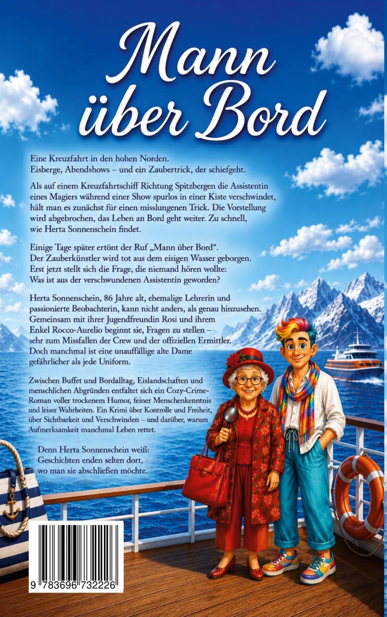Rückseite: 9783696732226 | Mann über Bord | Ein Herta Sonnenschein Krimi | Joy Peters | Buch
