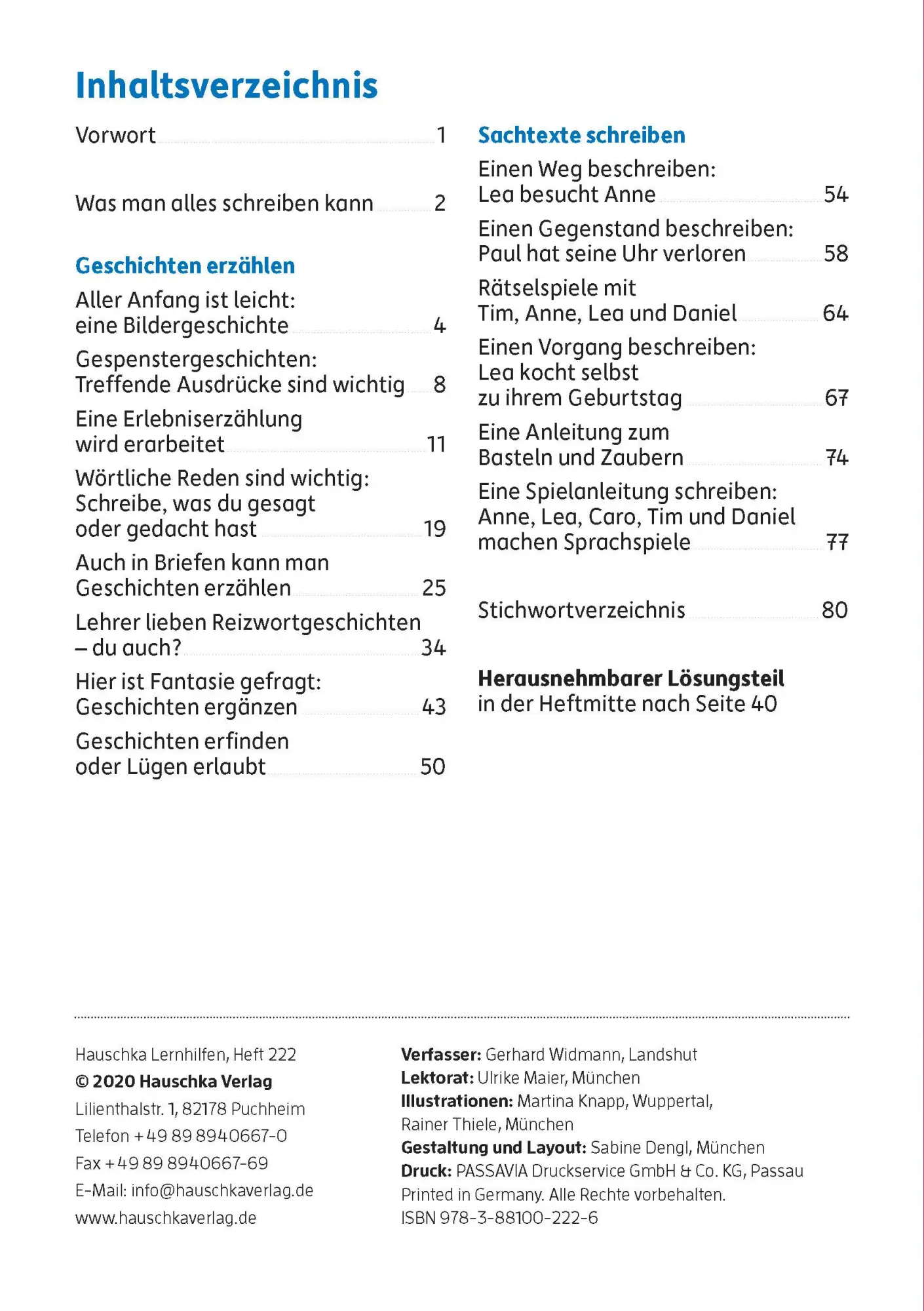Bild: 9783881002226 | Aufsatz 3. Klasse. Geschichten erzählen - Sachtexte schreiben. RSR