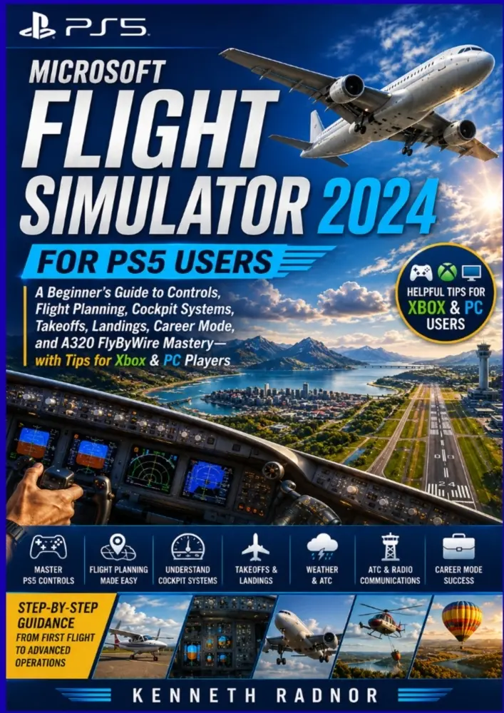 Cover: 9789403912226 | Microsoft Flight Simulator 2024 for PS5 Users | Kenneth Radnor | Buch