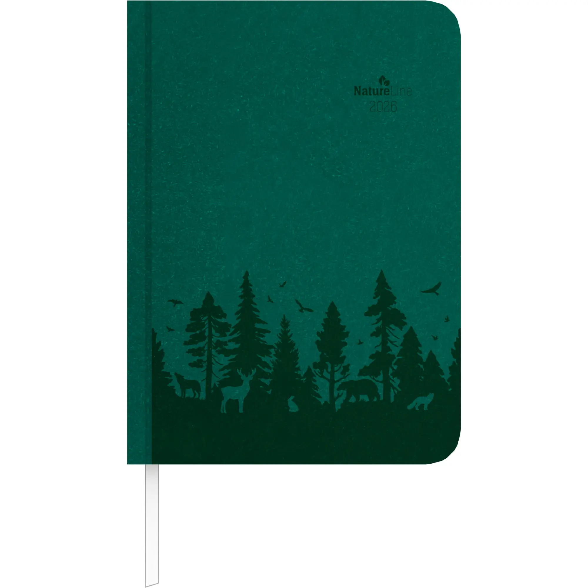 Cover: 4069095002326 | Wochen-Minitimer Nature Line Forest 2026 - Taschen-Kalender A6 - 1...