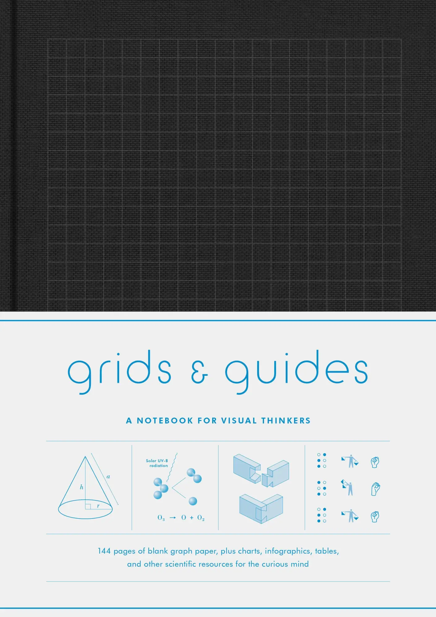 Cover: 9781616892326 | Grids &amp; Guides Blk | A Notebook for Visual Thinkers | Press | Buch