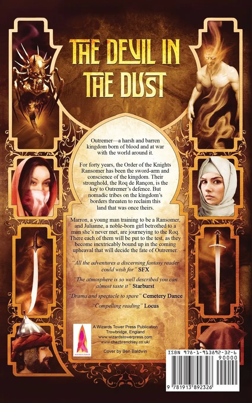 Rückseite: 9781913892326 | The Devil in the Dust | Chaz Brenchley | Taschenbuch | Englisch | 2022