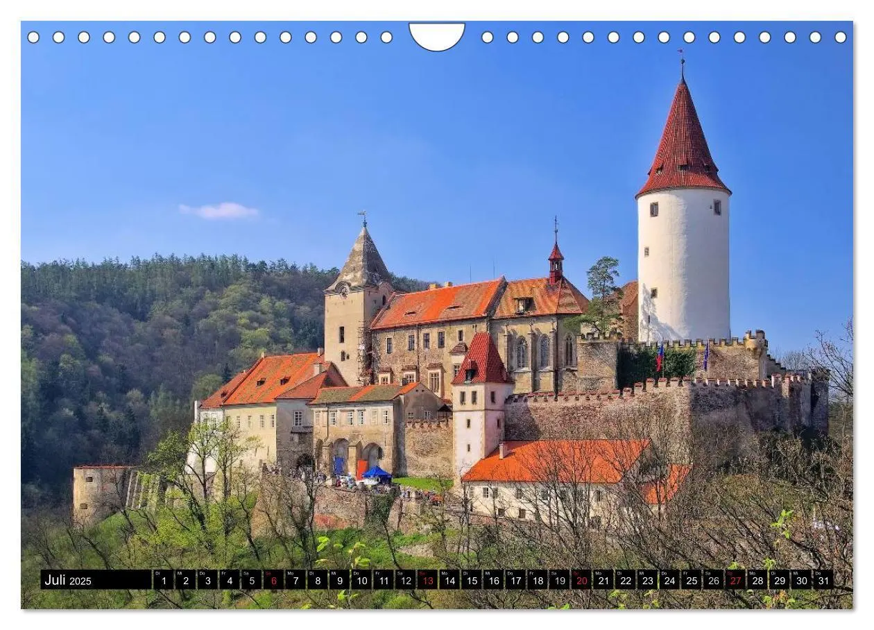 Bild: 9783435732326 | Tschechien (Wandkalender 2025 DIN A4 quer), CALVENDO Monatskalender