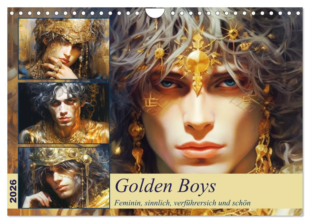 Cover: 9783457372326 | Golden Boys. Feminin, sinnlich, verführersich und schön...