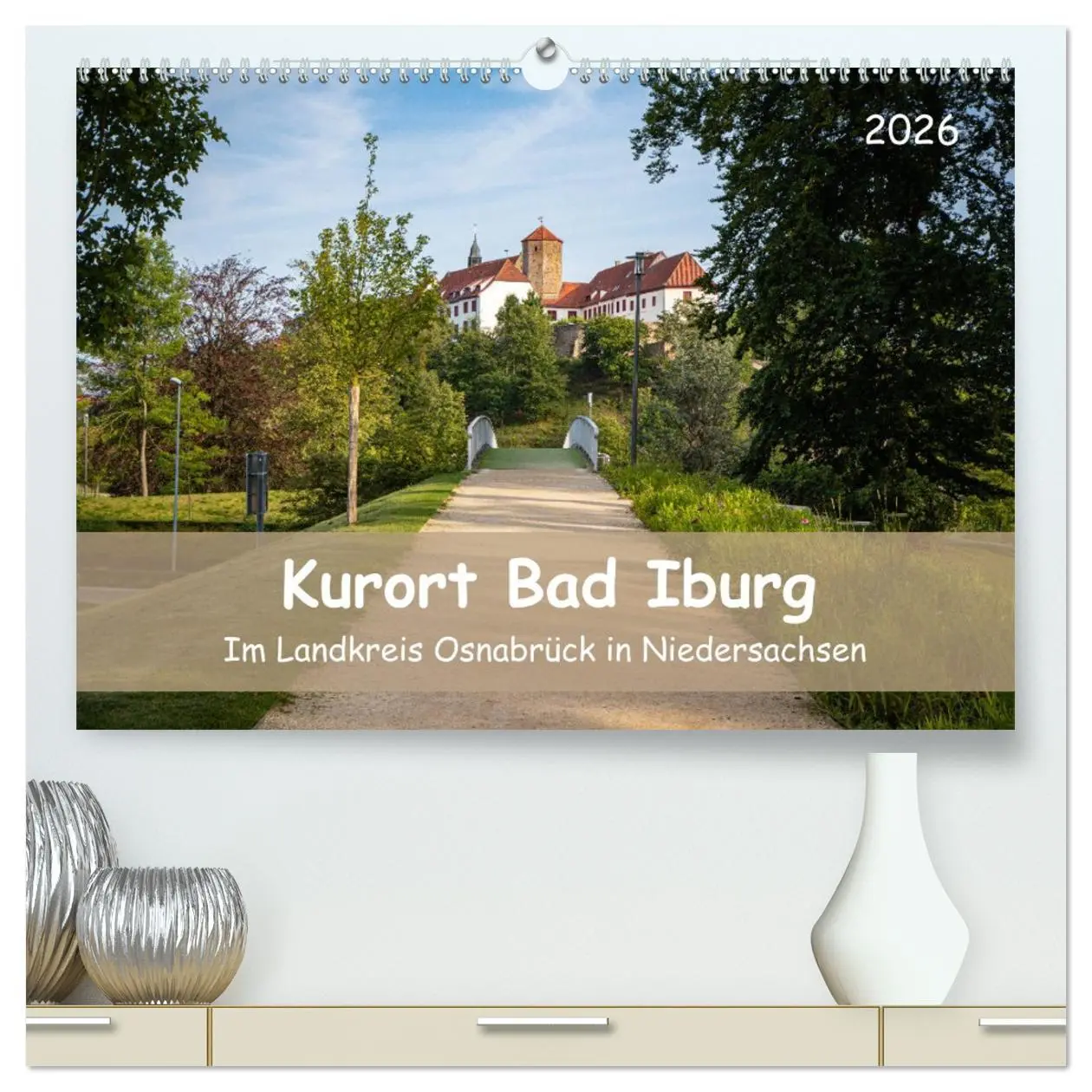 Cover: 9783457682326 | Kurort Bad Iburg (hochwertiger Premium Wandkalender 2026 DIN A2...