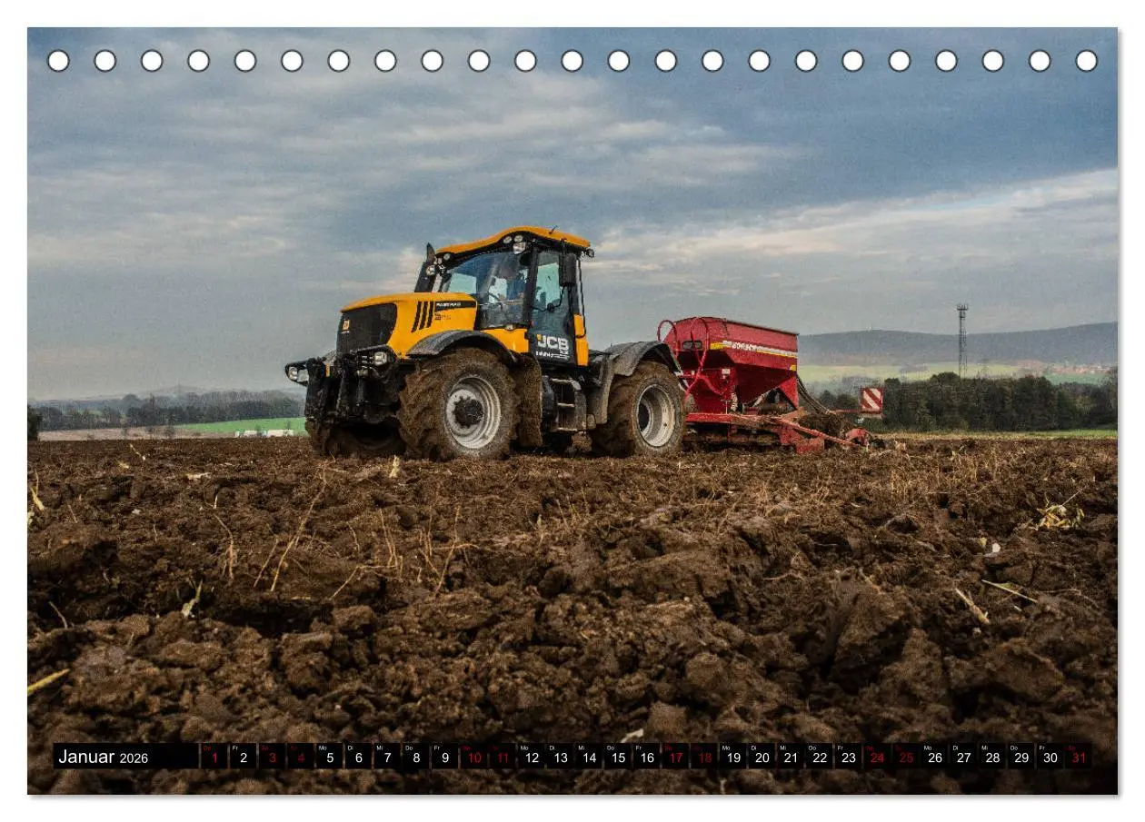 Bild: 9783457822326 | Landtechnik 2026 (Tischkalender 2026 DIN A5 quer), CALVENDO...