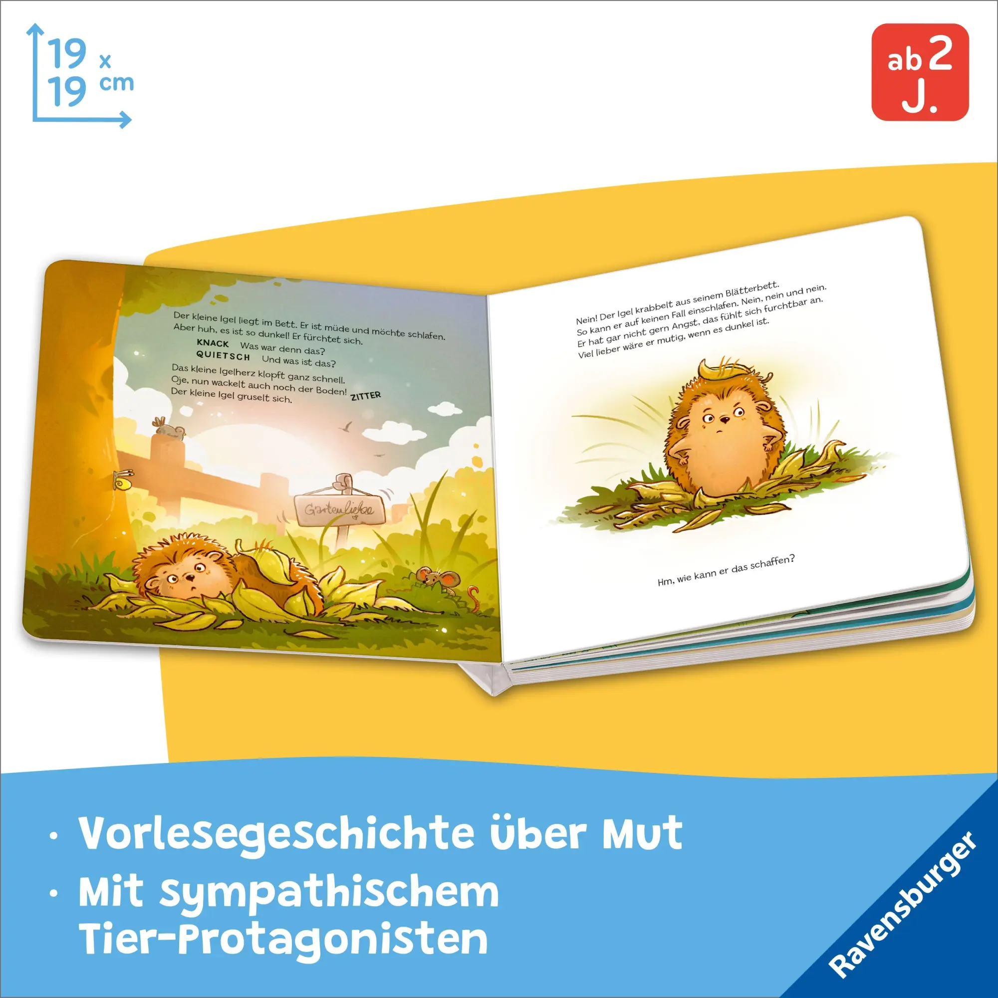Bild: 9783473422326 | Wenn kleine Igel mutig sind | Sandra Grimm | Buch | 24 S. | Deutsch