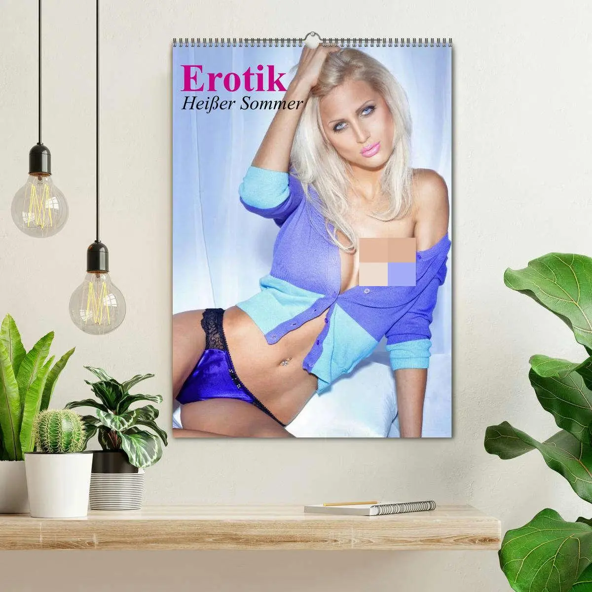 Bild: 9783516462326 | Erotik - Heißer Sommer (Wandkalender 2026 DIN A2 hoch), CALVENDO...