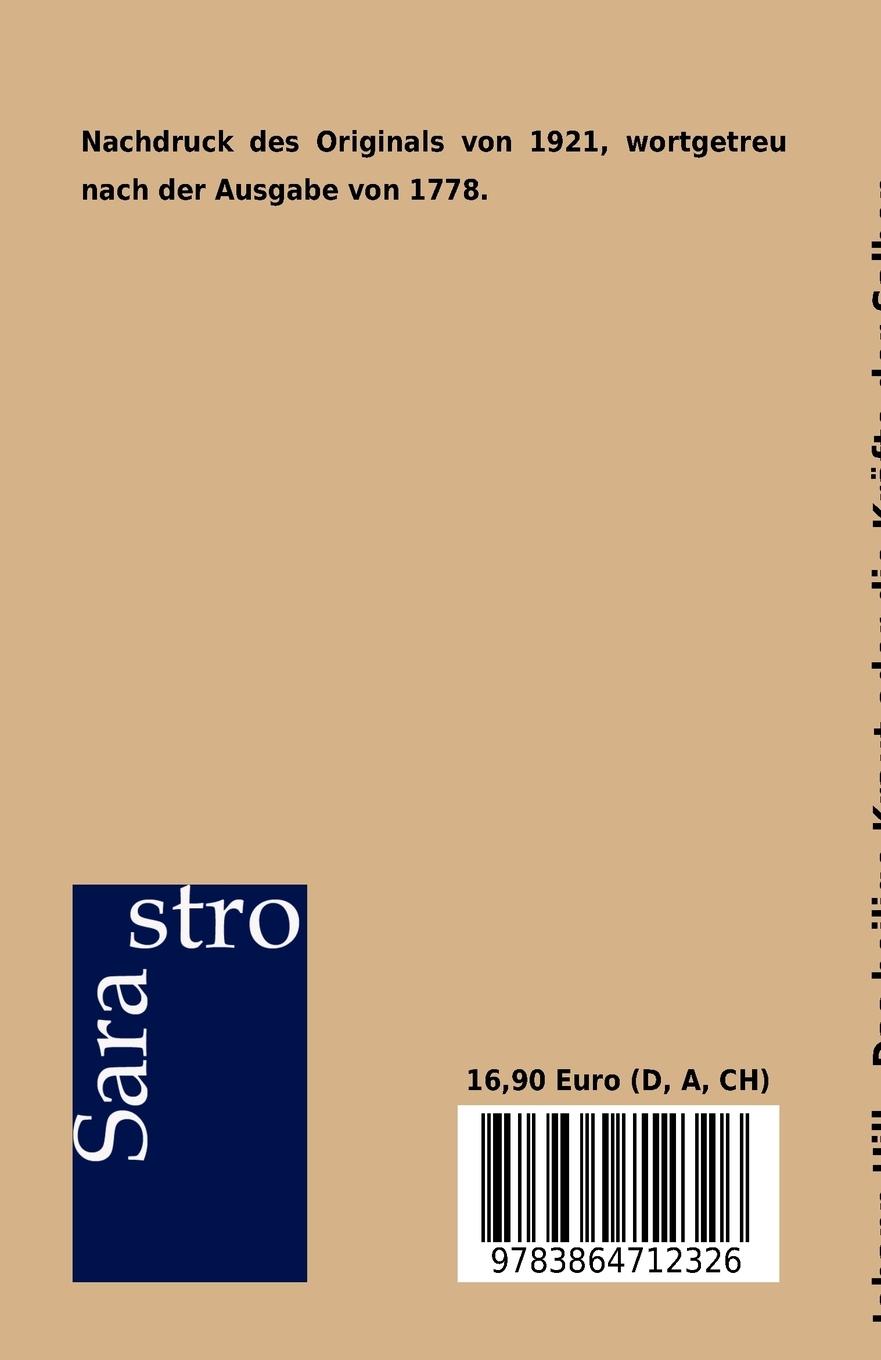 Rückseite: 9783864712326 | Das heilige Kraut oder die Kräfte der Salben | Johann Hill | Buch