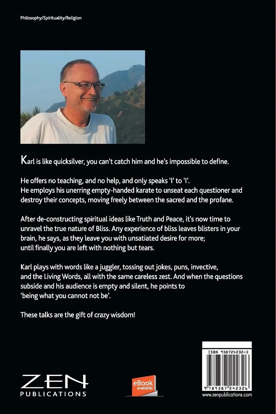 Rückseite: 9789387242326 | Blisstears | Bliss, the root of all suffering | Karl Renz | Buch