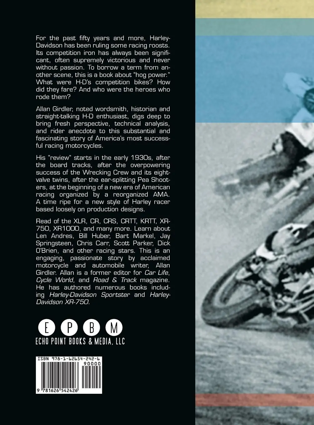 Rückseite: 9781626542426 | Harley-Davidson Racing, 1934-1986 | Allan Girdler | Buch | Englisch