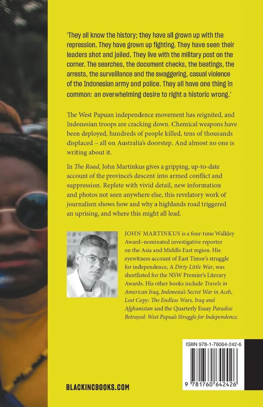 Rückseite: 9781760642426 | The Road | Uprising in West Papua | John Martinkus | Taschenbuch
