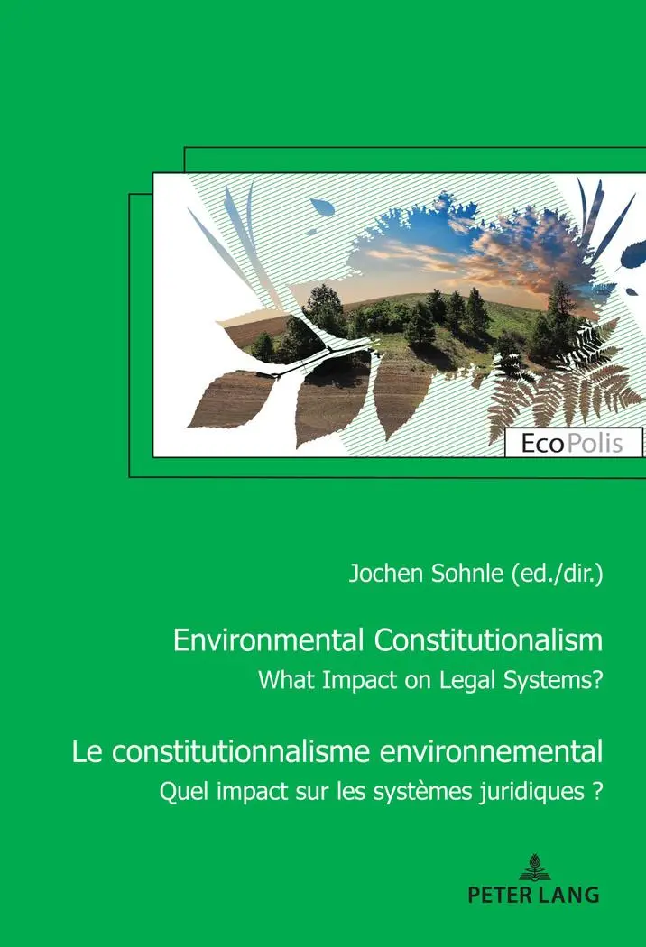 Cover: 9782807612426 | Le constitutionnalisme environnemental | Jochen Sohnle | Taschenbuch