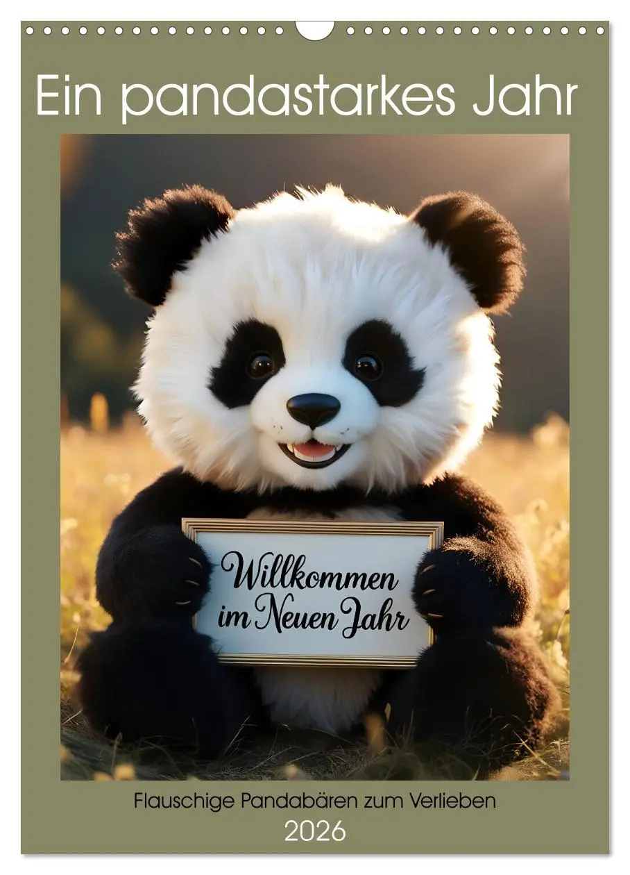 Cover: 9783457292426 | Ein pandastarkes Jahr - Flauschige Pandabären zum Verlieben...