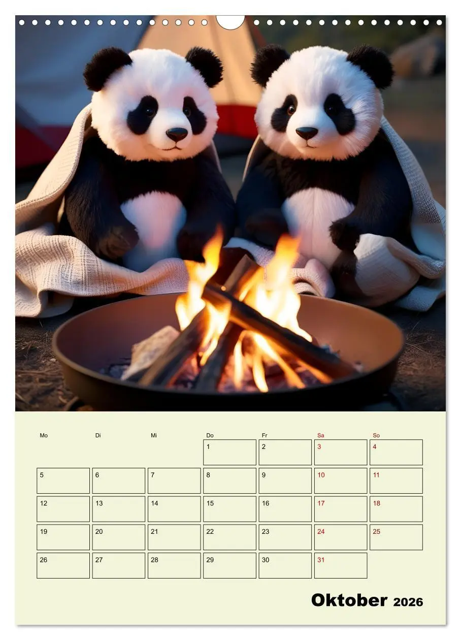 Bild: 9783457292426 | Ein pandastarkes Jahr - Flauschige Pandabären zum Verlieben...