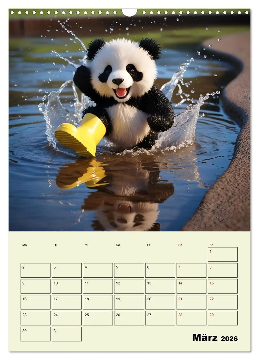 Bild: 9783457292426 | Ein pandastarkes Jahr - Flauschige Pandabären zum Verlieben...
