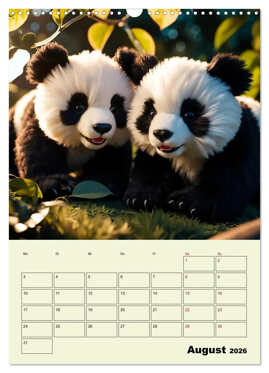 Bild: 9783457292426 | Ein pandastarkes Jahr - Flauschige Pandabären zum Verlieben...