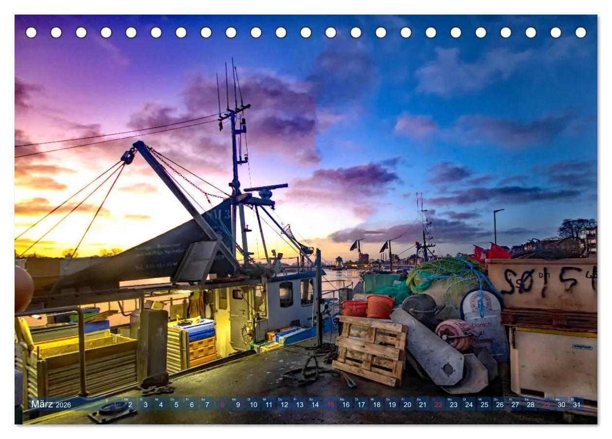 Bild: 9783457672426 | Kappeln und die Schlei (Tischkalender 2026 DIN A5 quer), CALVENDO...