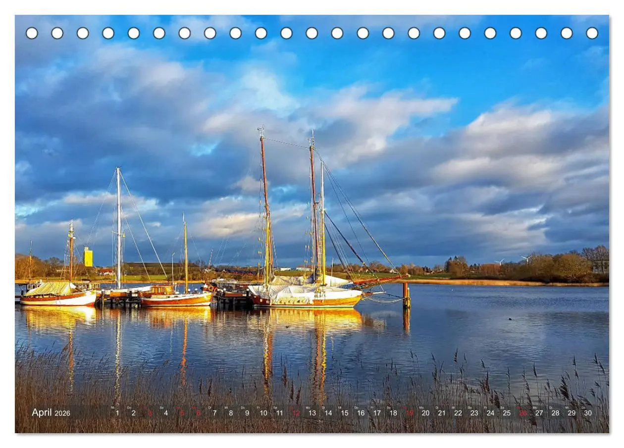 Bild: 9783457672426 | Kappeln und die Schlei (Tischkalender 2026 DIN A5 quer), CALVENDO...