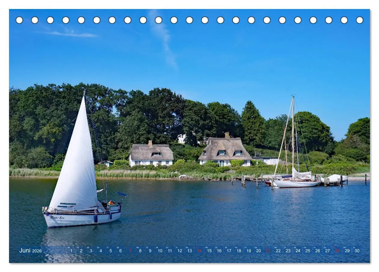 Bild: 9783457672426 | Kappeln und die Schlei (Tischkalender 2026 DIN A5 quer), CALVENDO...