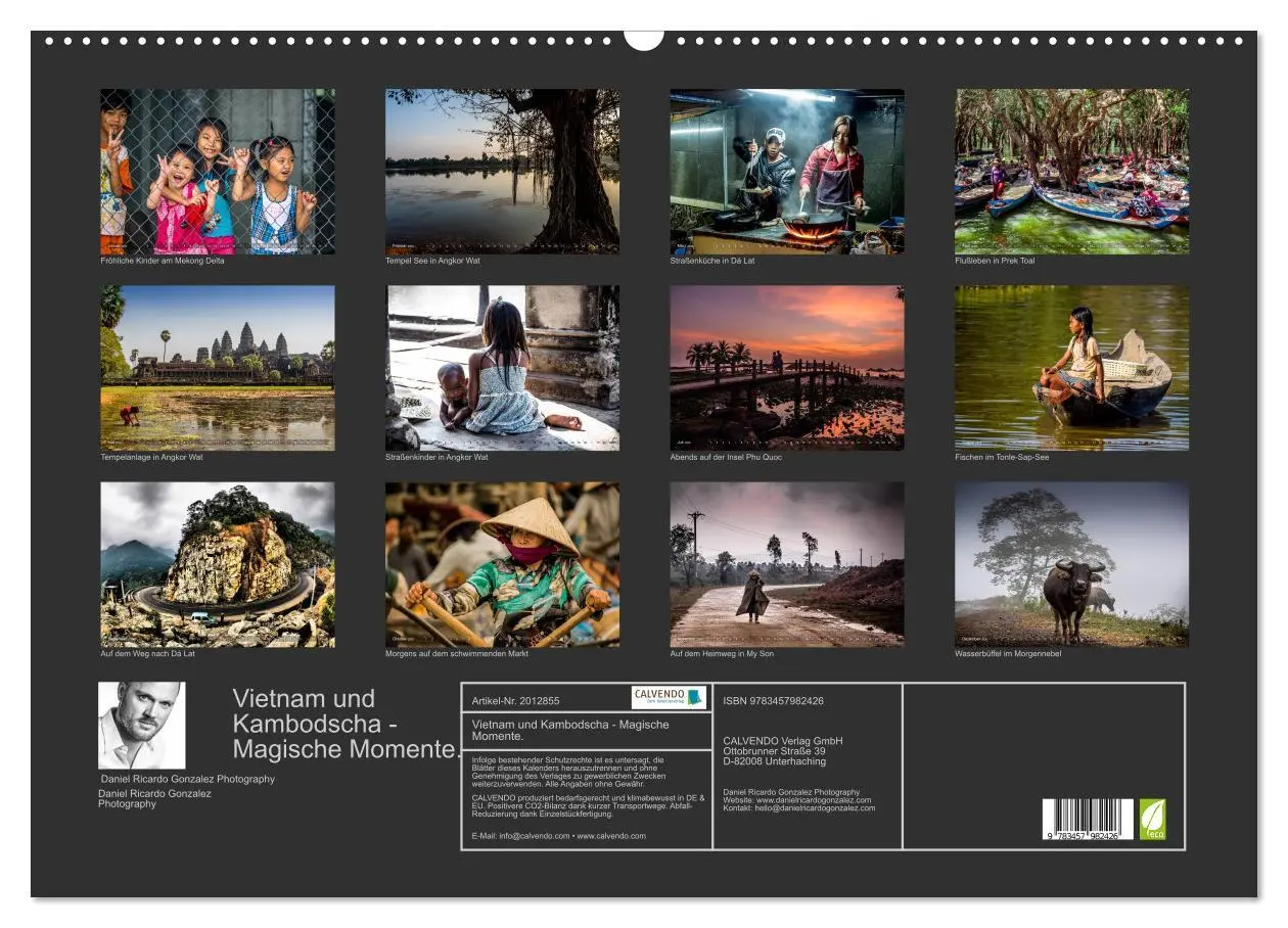 Bild: 9783457982426 | Vietnam und Kambodscha - Magische Momente. (Wandkalender 2026 DIN...