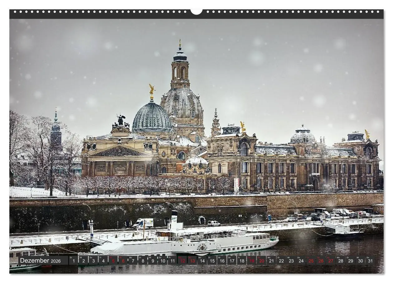 Bild: 9783516142426 | Dresden - Die Frauenkirche (Wandkalender 2026 DIN A2 quer),...