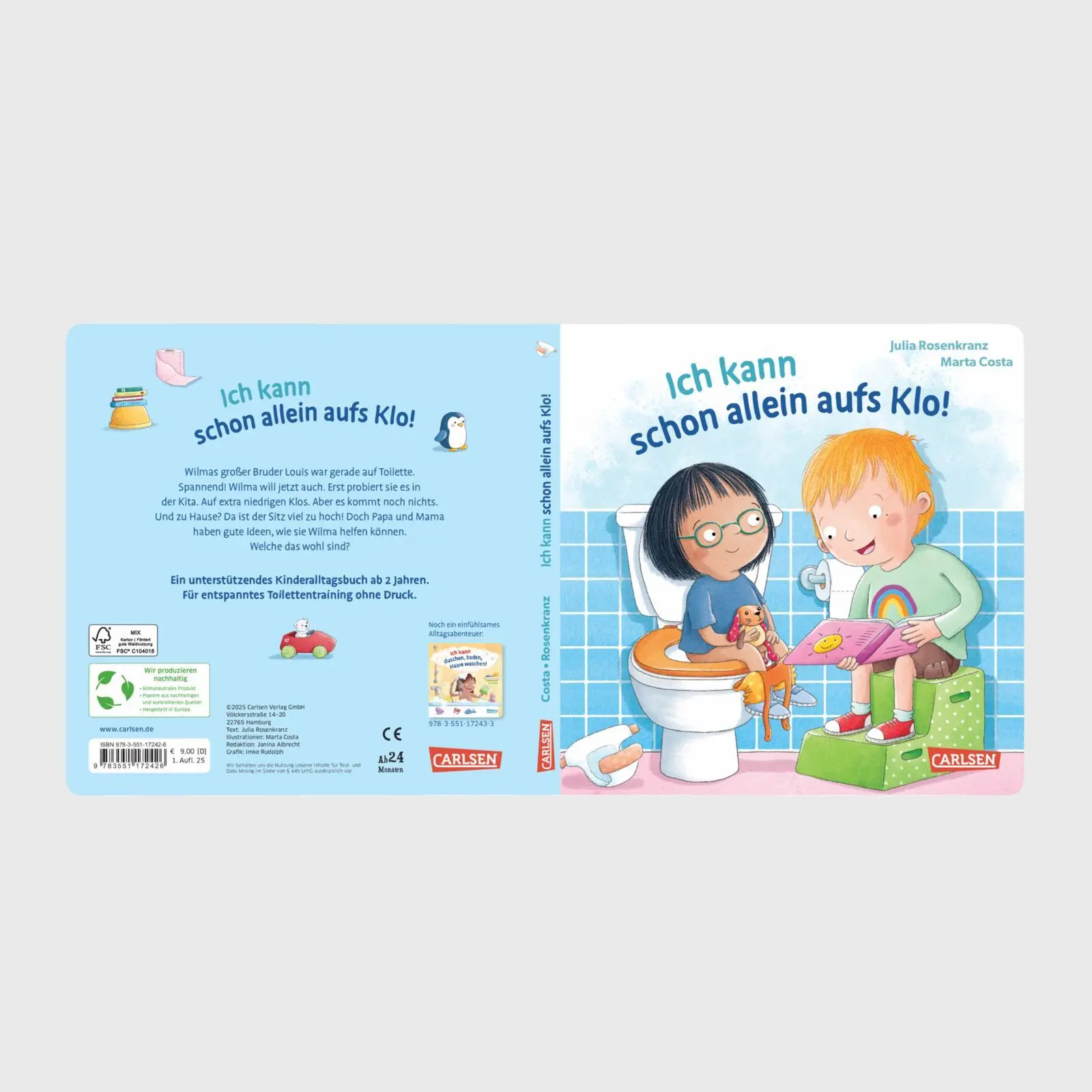 Bild: 9783551172426 | Ich kann schon allein aufs Klo! | Julia Rosenkranz | Buch | 16 S.