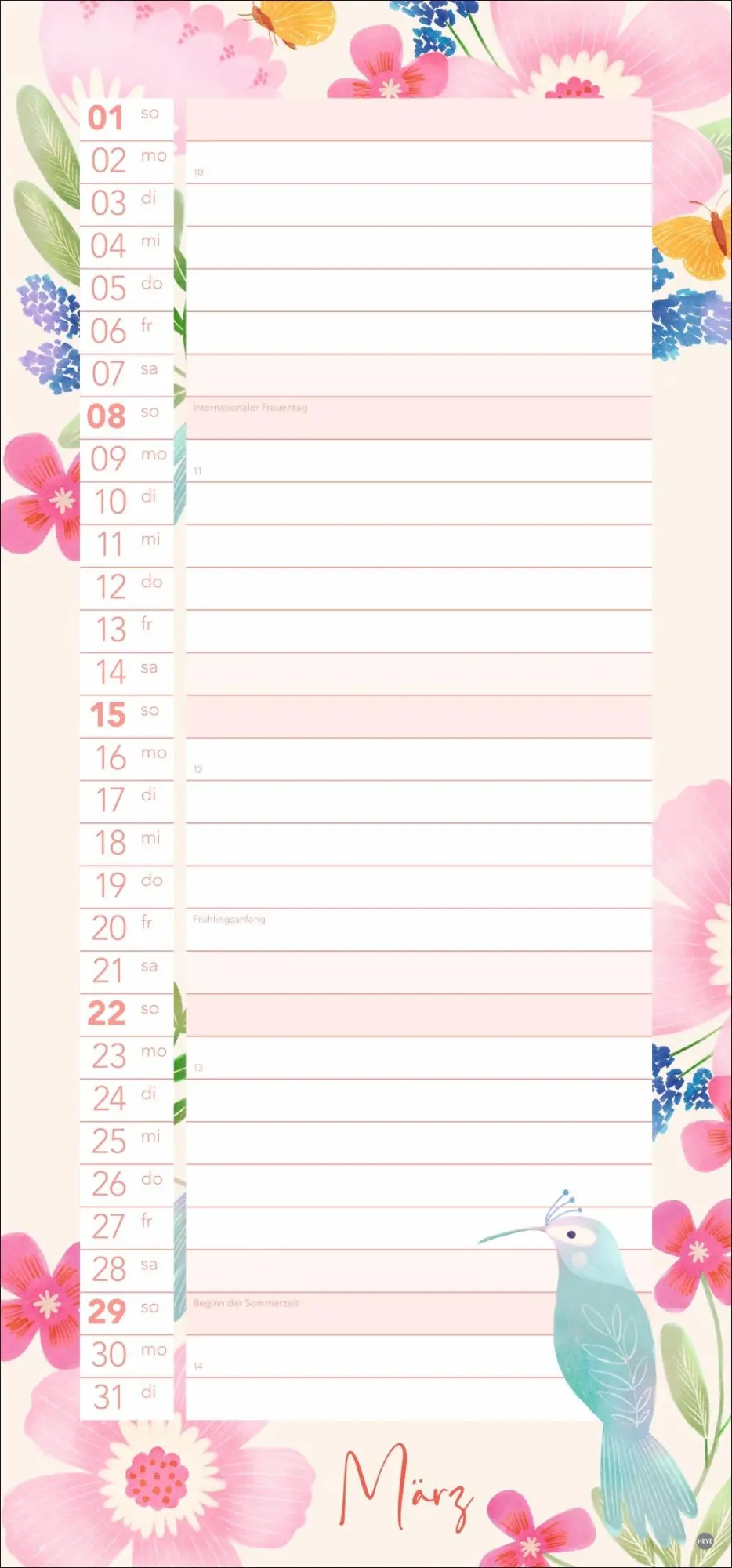 Bild: 9783756412426 | Mein Planer 2026 | Kalender | Basic Planer Heye | Spiralbindung | 2026