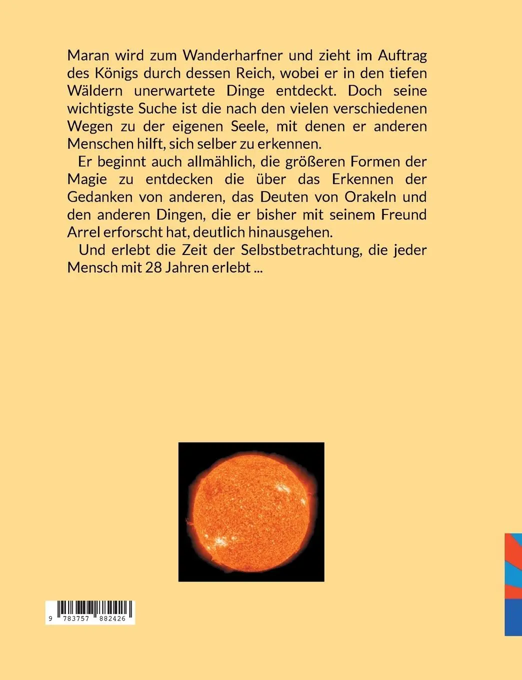 Rückseite: 9783757882426 | Maran der Harfner | Der Weg der Sonne Band III | Harry Eilenstein