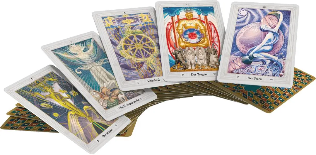 Bild: 4250375102526 | Aleister Crowley Thoth Tarot (Deluxe Ausgabe, Deutsch, DE) | Crowley