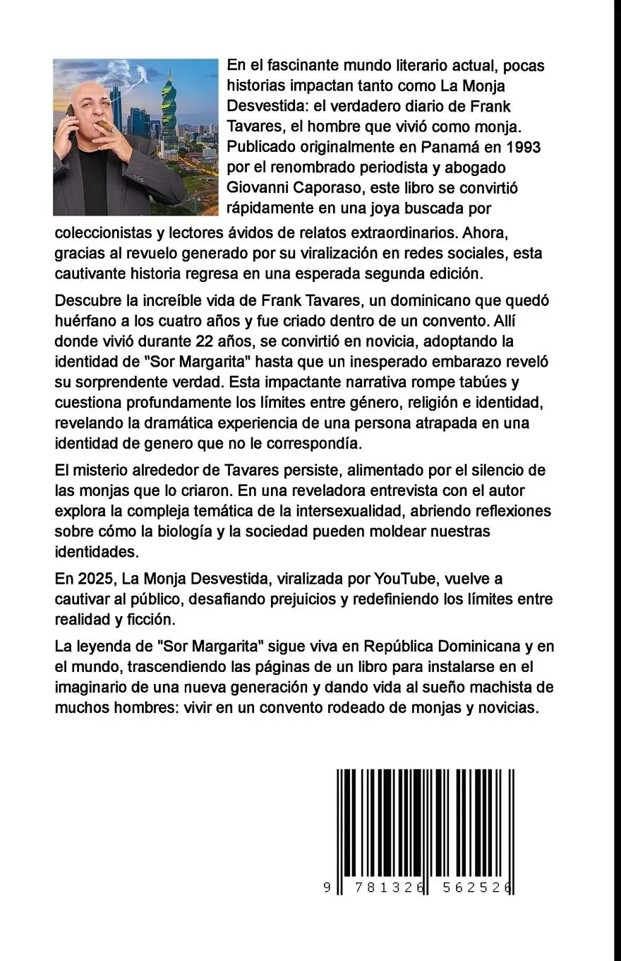 Rückseite: 9781326562526 | La Monja Desvestida | Giovanni Caporaso Gottlieb | Taschenbuch | 2025