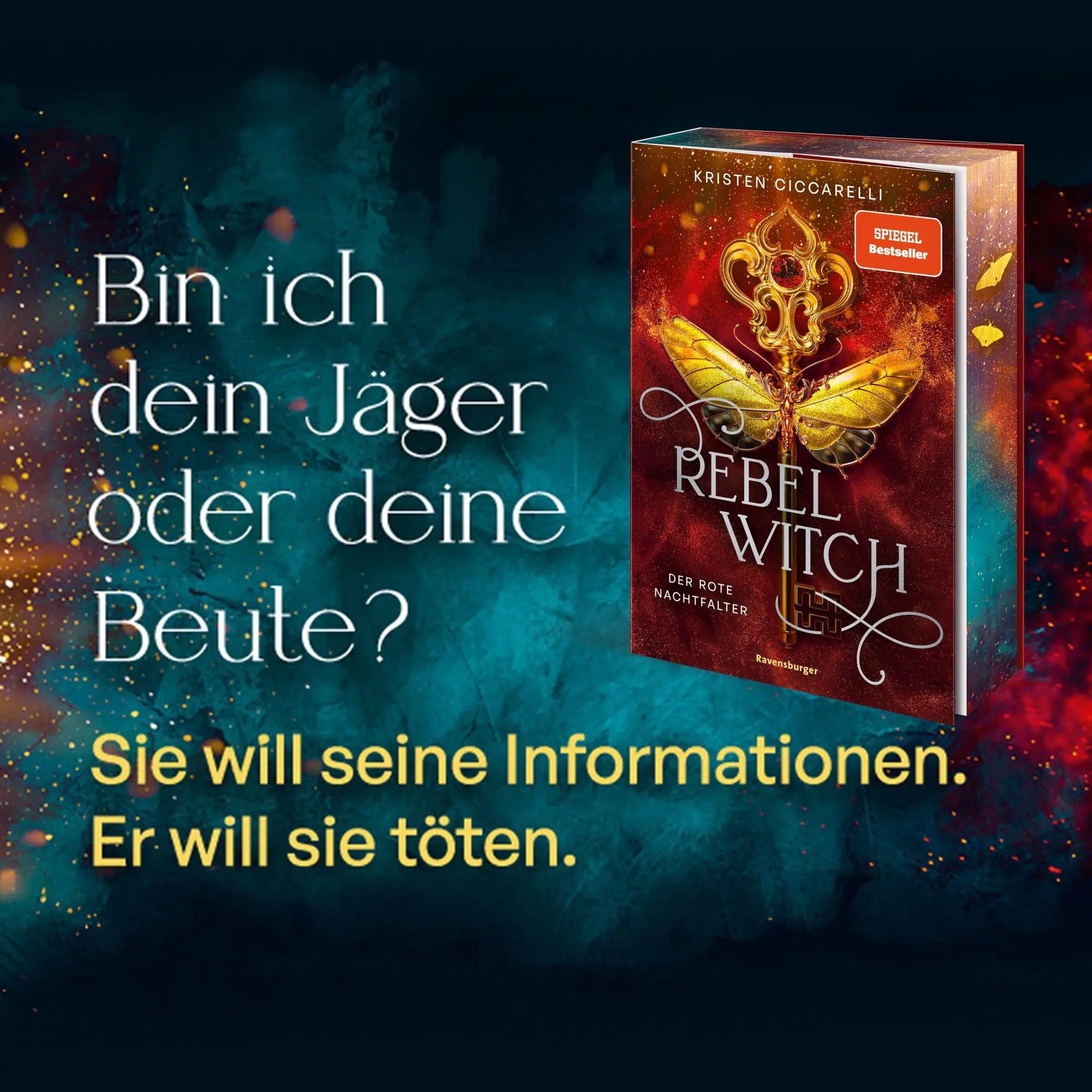 Bild: 9783473402526 | Rebel Witch. Der rote Nachtfalter, Band 2 | Kristen Ciccarelli | Buch