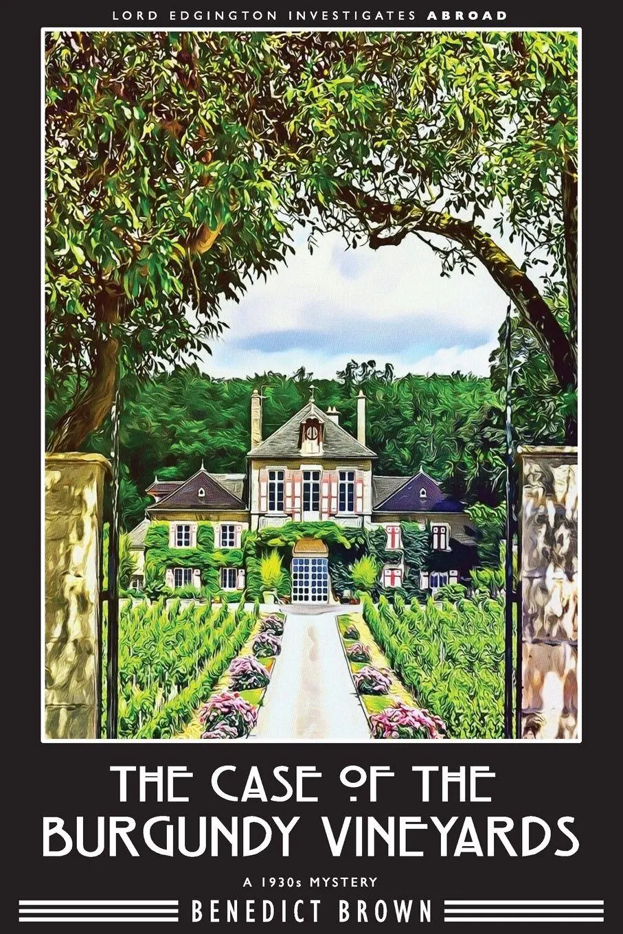 Cover: 9788419162526 | The Case of the Burgundy Vineyards | A 1930s Mystery | Benedict Brown