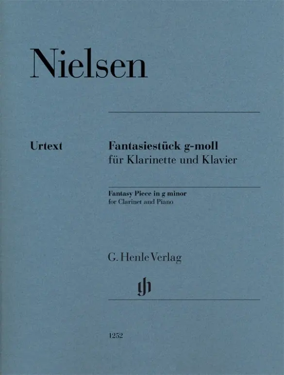 Cover: 9790201812526 | Carl Nielsen - Fantasiestück g-moll für Klarinette und Klavier | Buch