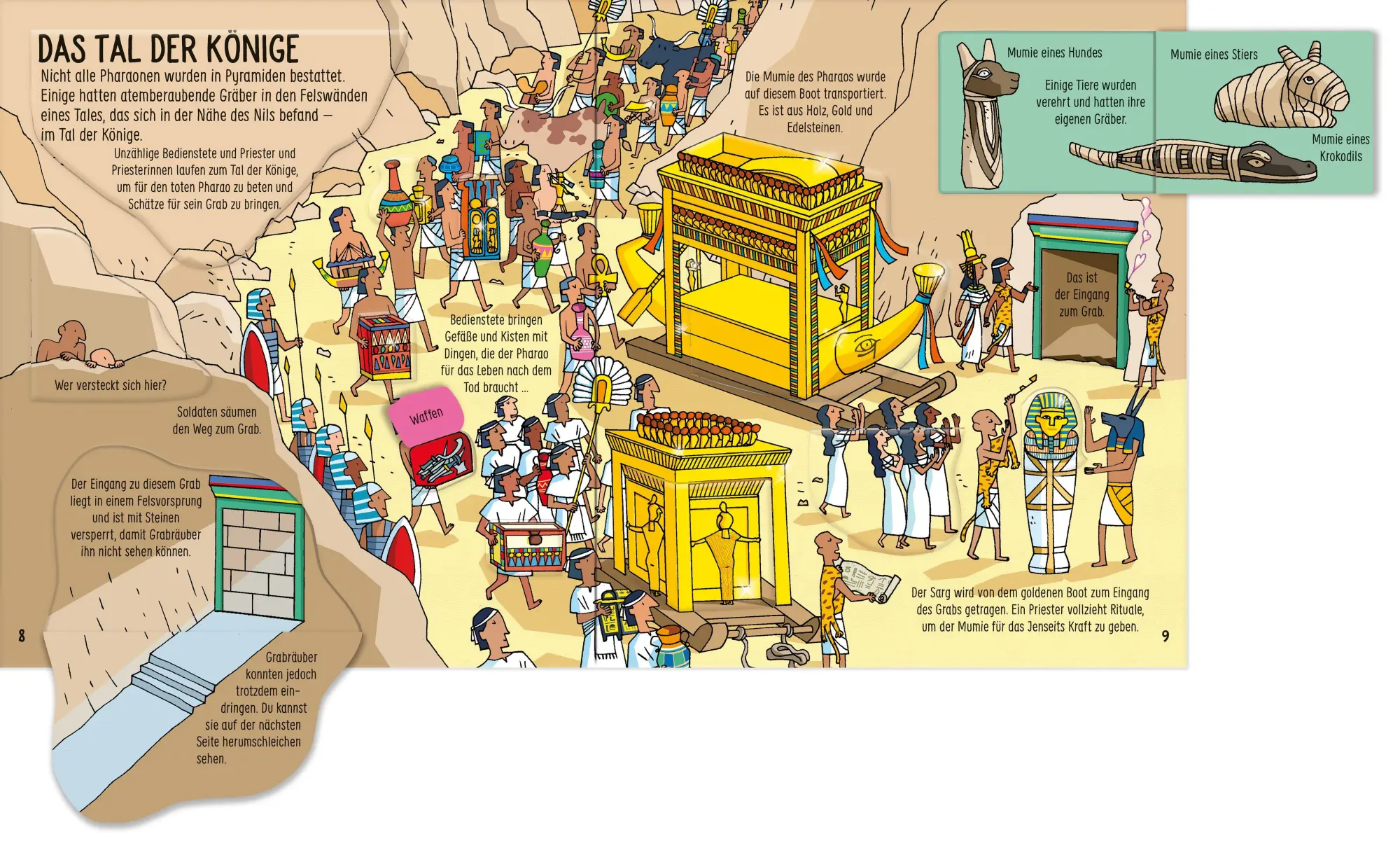 Bild: 9781035702626 | Aufklappen und Entdecken: Mumien und Pyramiden im alten Ägypten | Buch