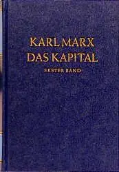 Cover: 9783320002626 | Das Kapital 1. Kritik der politischen Ökonomie | Karl Marx | Buch